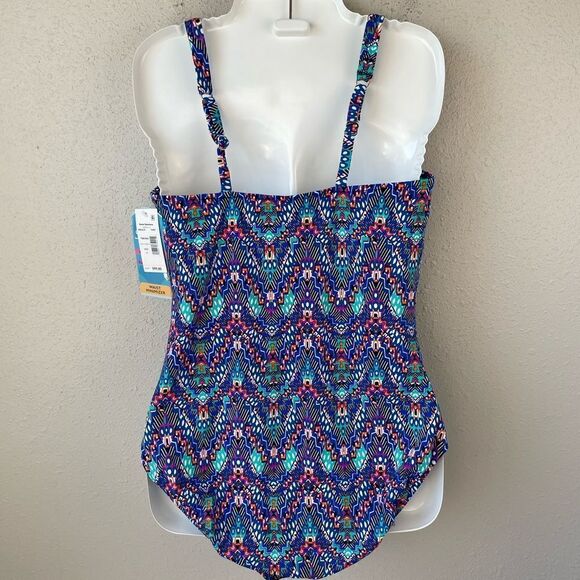 NWT Swim Solutions One Piece Swim Suit Size 14 or 16 - Picture 4 of 7